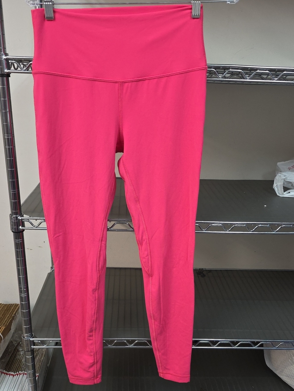 Lululemon High-Waist Active Leggings - Bright Pink